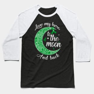 love gallbladder cancer hero to the moon Baseball T-Shirt